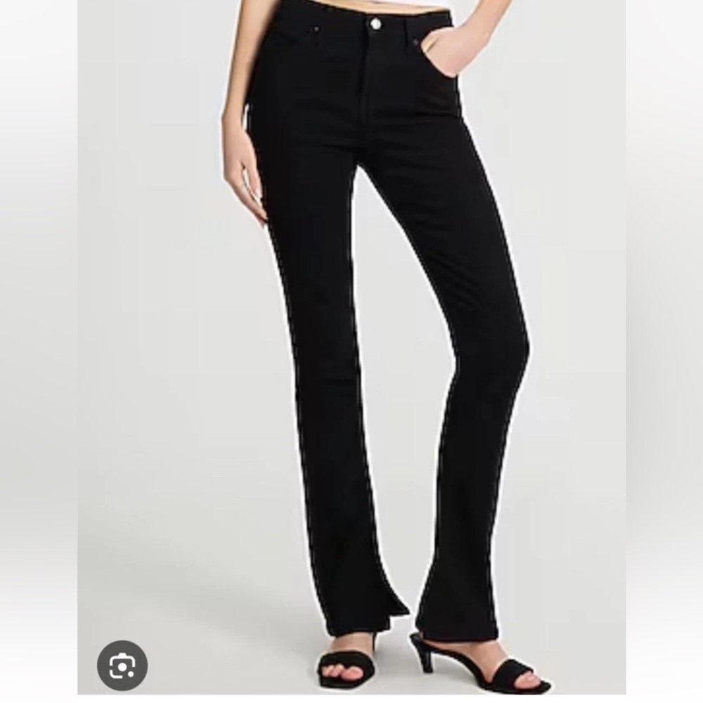 Express Skyscraper Mid Rise Black jeans size 2S New NWT